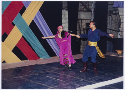 A Glimpse of a Dance Performance by el-Funoun Palestinian Dance Troupe at the Palestine International at Birzeit University