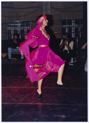 A Glimpse of a Dance Performance by el-Funoun Palestinian Dance Troupe at the Palestine International at Birzeit University