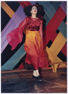 El-Funoun Troupe at the Palestine International at Birzeit University presents  artistic dances