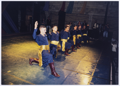 A Glimpse of a Dance Performance by el-Funoun Palestinian Dance Troupe at the Palestine International at Birzeit University