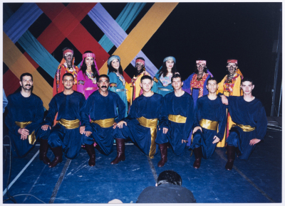 A Glimpse of a Dance Performance by el-Funoun Palestinian Dance Troupe at the Palestine International at Birzeit University