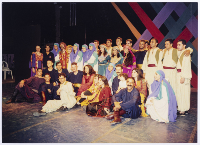 A Glimpse of a Dance Performance by el-Funoun Palestinian Dance Troupe at the Palestine International at Birzeit University