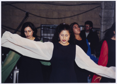 The Folk Arts Band at Birzeit University presents  artistic dances