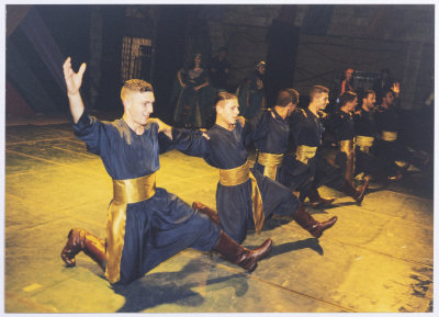 A Glimpse of a Dance Performance by el-Funoun Palestinian Dance Troupe at the Palestine International at Birzeit University