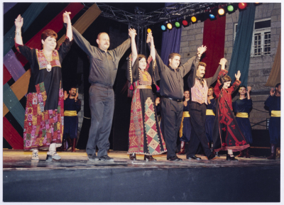 A Glimpse of a Dance Performance by el-Funoun Palestinian Dance Troupe at the Palestine International at Birzeit University