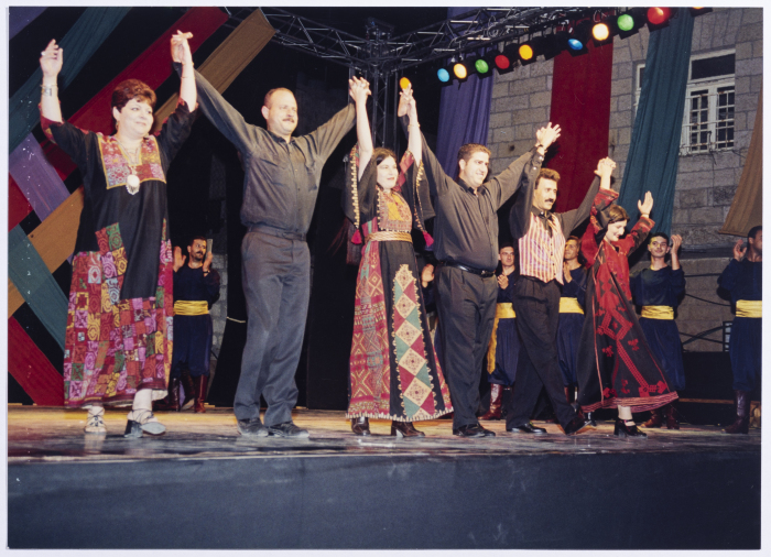 A Glimpse of a Dance Performance by el-Funoun Palestinian Dance Troupe at the Palestine International at Birzeit University