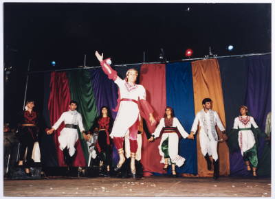 El-Funoun Palestinian Popular Dance Troupe Performing at Birzeit Heritage Week
