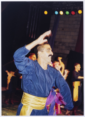 A Glimpse of a Dance Performance by el-Funoun Palestinian Dance Troupe at the Palestine International at Birzeit University