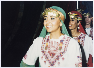 El-Funoun Palestinian Dance Troupe Performing Dance Shows at Ramallah First Group (Sareyyet Ramallah)
