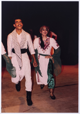 A Glimpse of Dance Performances by el-Funoun Palestinian Dance Troupe at Birzeit Club