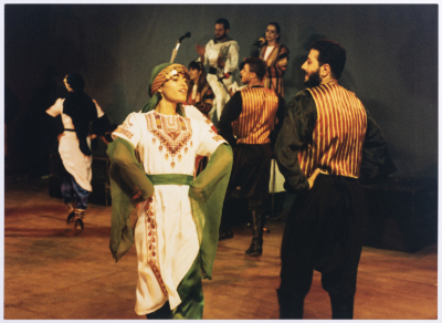 El-Funoun Palestinian Popular Dance Troupe Performing at Birzeit Heritage Week