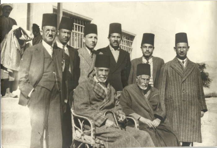 The al-Husseini Family during Prophet Moses Season, Jerusalem, 1934