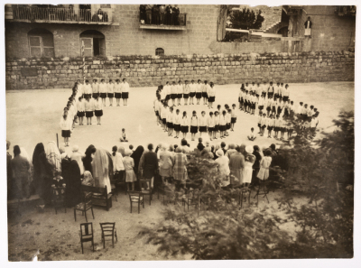 Students at the Friends Girls