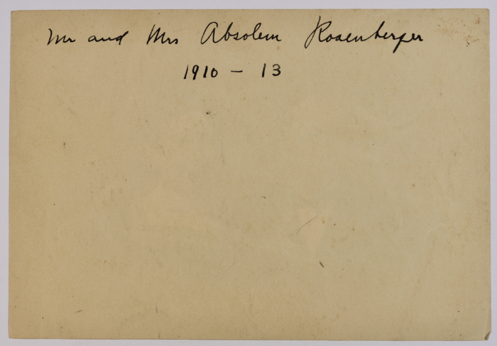 Ibrahim Rosenhausen and his Wife