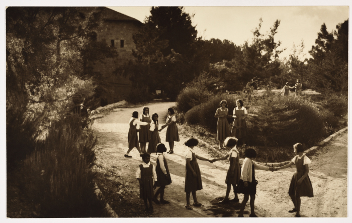 A Postcard Issued by the Friends School
