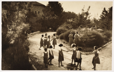 A Postcard Issued by the Friends School