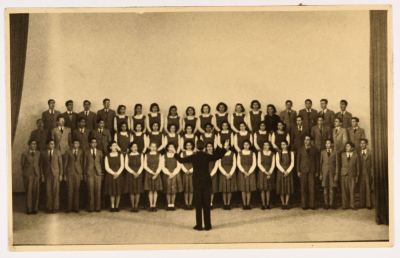 A Postcard Issued by Friends School
