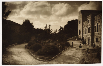 A Postcard Issued by the Friends School
