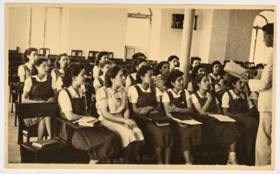 A Postcard Issued by Friends School
