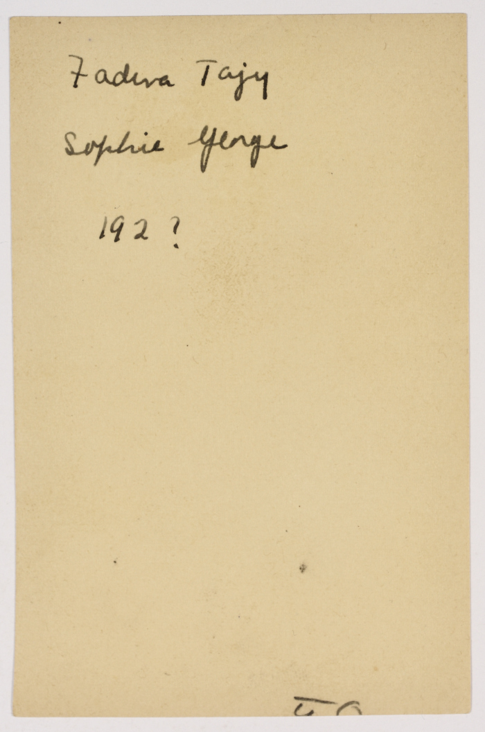 Fadya Taji and Sophie Yazji