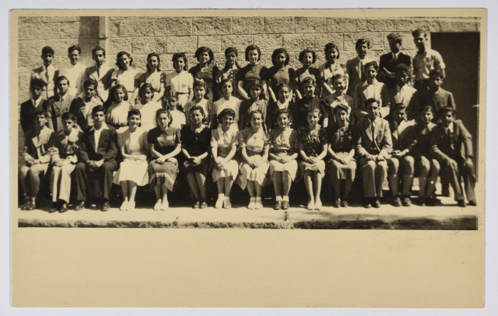 A Postcard Issued by the Friends School
