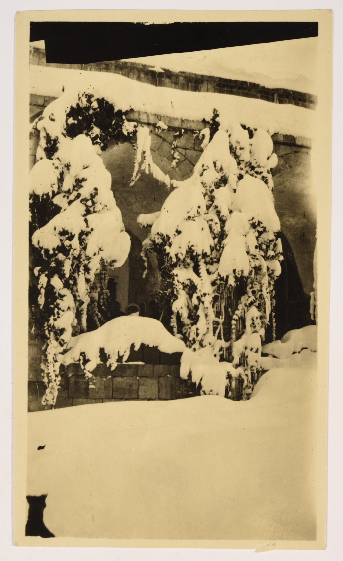 A Snowstorm in 1921