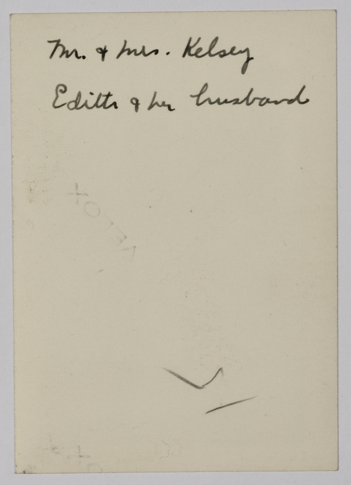 Mr and Mrs Kelsey and Edith and Her Husband