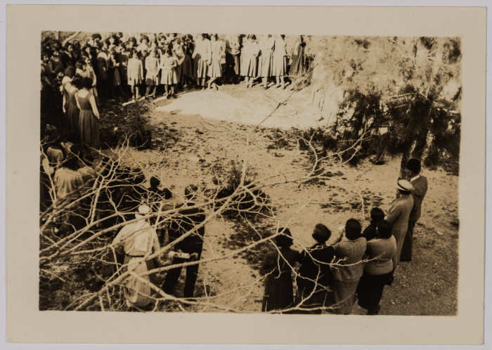 The Ramallah Friends School Students, 1936
