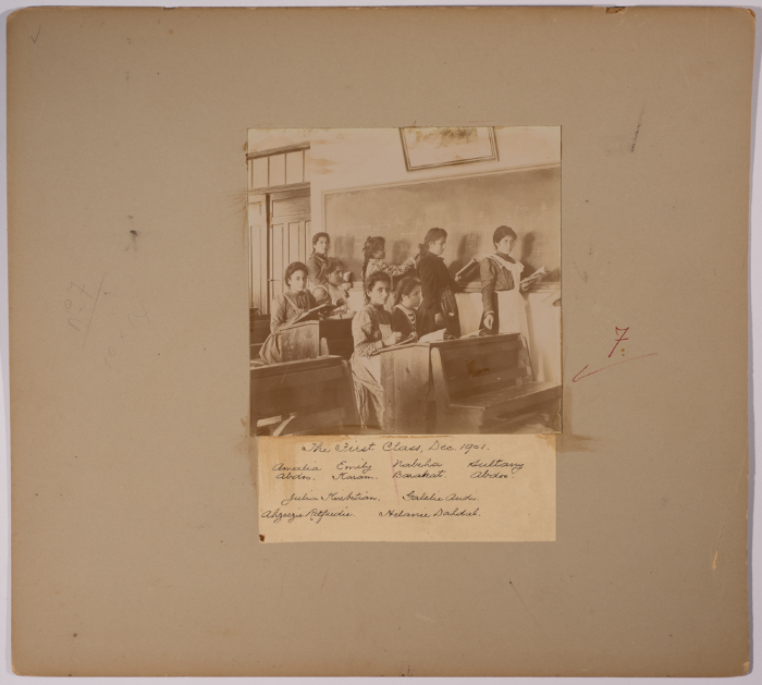 The Friends Girls School First Graders, 1901