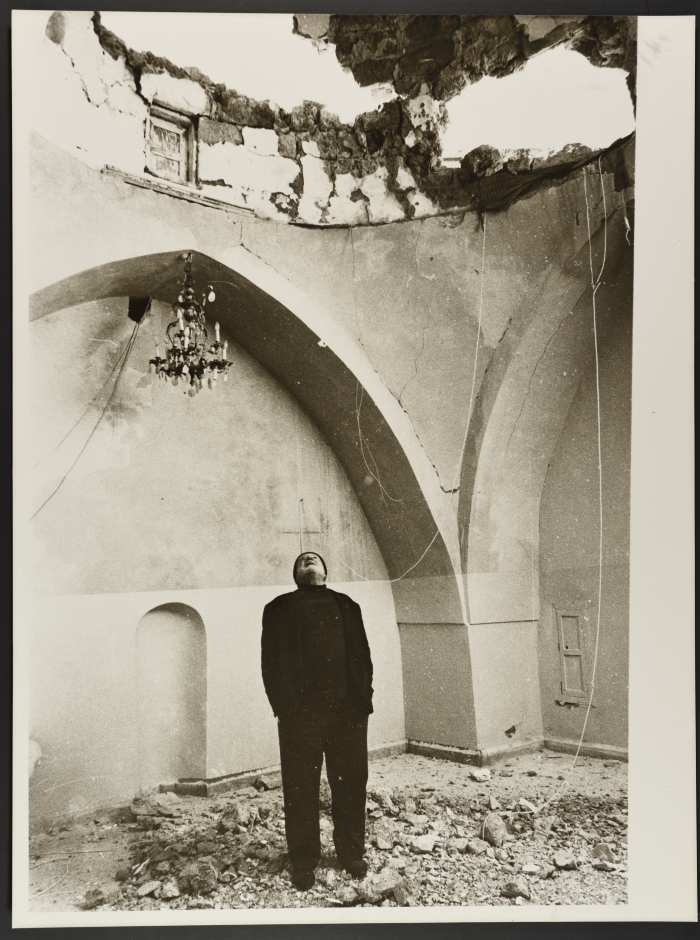 A Part of the Destruction of a Mosque, Southern Lebanon, 1982- 1988
