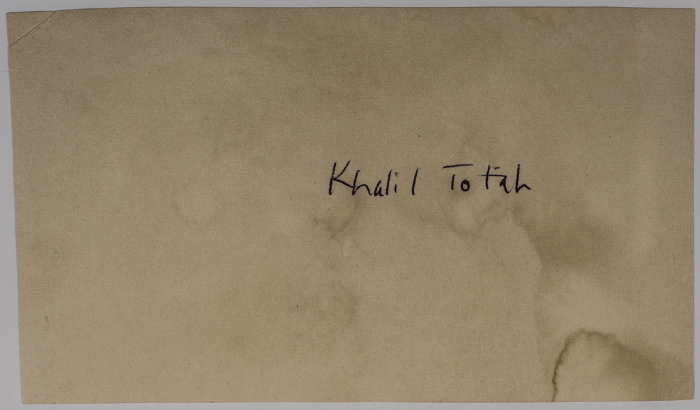 Khalil Tutah with Others 