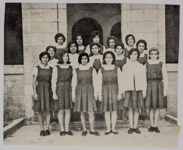 The Friends Girls School Students in 1967