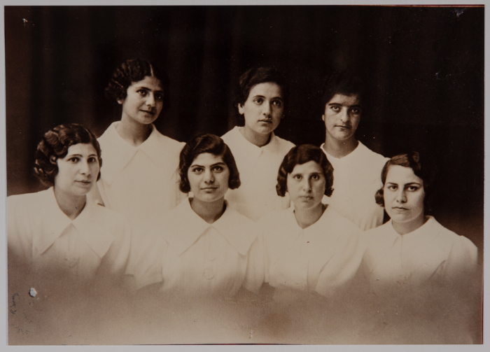 The Friends Girls School Students in 1937
