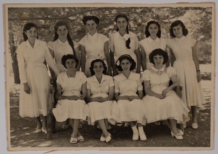 The Friends Girls School Graduates in 1952
