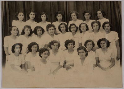 The Friends Girls School Graduates in 1950
