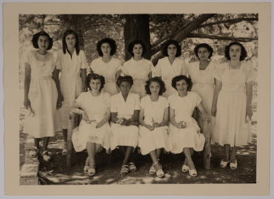 The Friends Girls School Graduates in 1951
