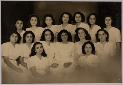 The Friends Girls School Graduates in 1947
