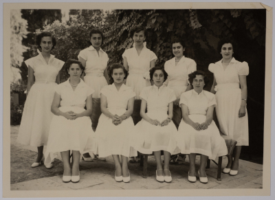 The Friends Girls School Graduates in 1953
