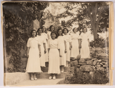The Friends Girls School Graduates in 1935