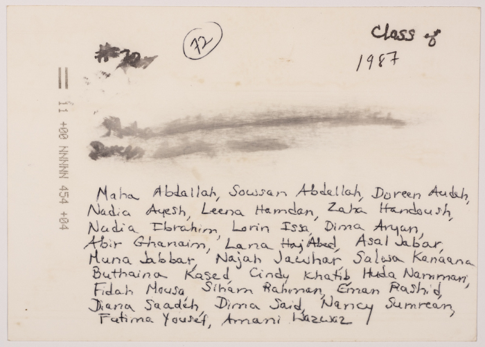 خريجات مدرسة الفرندز لعام 1987