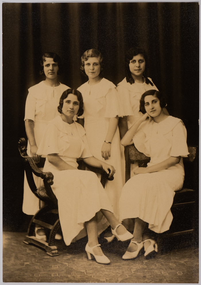 The Friends Girls School Graduates in 1936