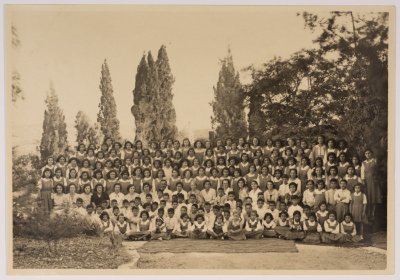 The Friends Girls School Students in 1935
