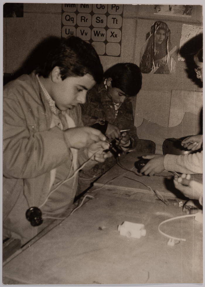 Students Working on a Project
