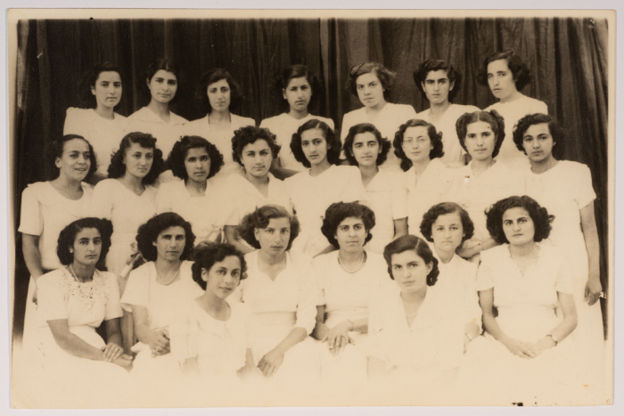 The Friends Girls School Students in 1950