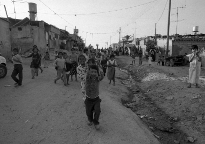 مخيم جباليا للاجئين الفلسطينيين في شمال قطاع غزة