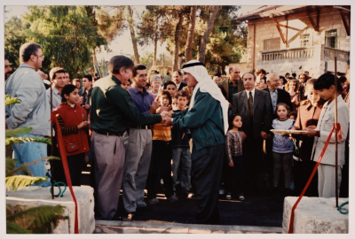 People at an Opening Ceremony 