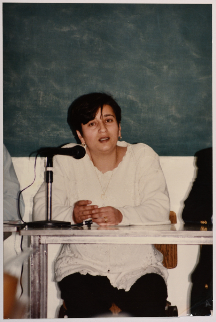 A Woman in a Meeting