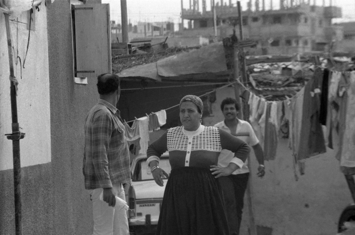 مخيم الشاطئ في مدينة غزة