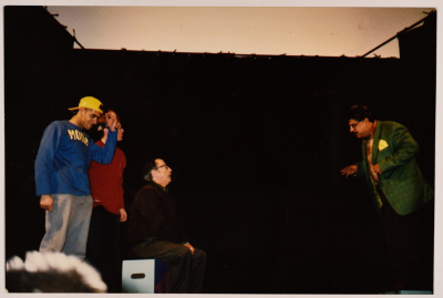 A Group of People During a Play Performance 