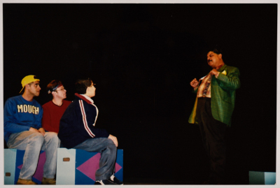 A Group of People During a Play Performance 